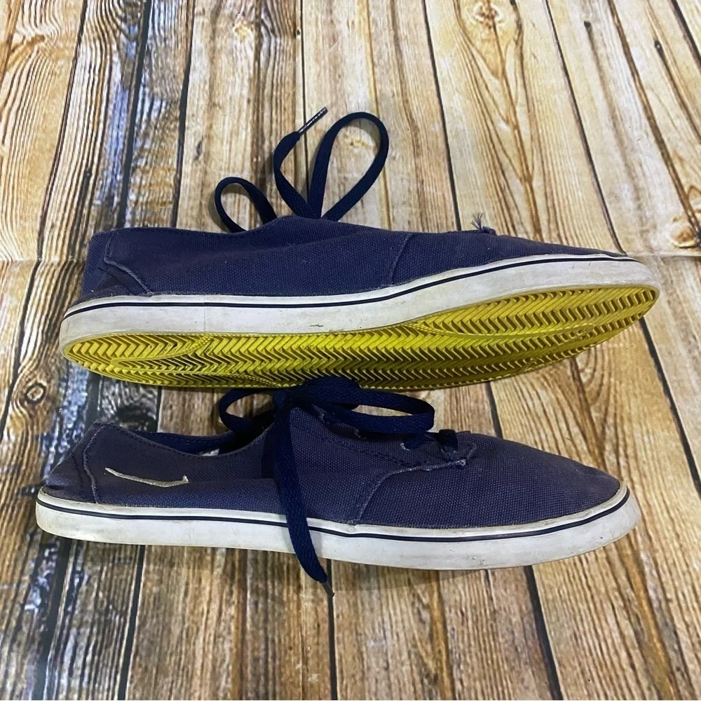 Nike SB Clutch Navy Blue Skateboarding Lace Up Sneakers Size 10